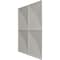 Ekena Millwork 19 5/8in. W x 19 5/8in. H Richmond EnduraWall Decorative 3D Wall Panel Covers 2.67 Sq. Ft. WP20X20RIFCP - alternate 4